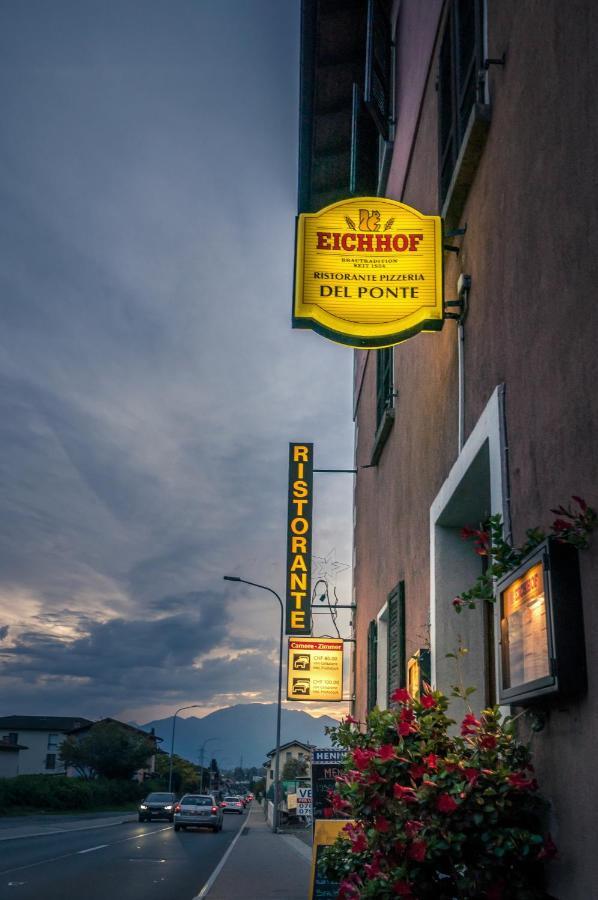 Cugnasco Ristorante Del Ponte Bed & Breakfast エクステリア 写真